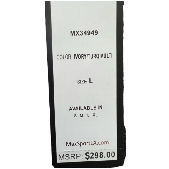 MAXSPORT LA Oversized Aztec Hooded Cardigan Sweater L NWT - Picture 7 of 7